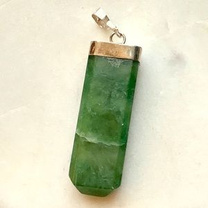 Idocrase Grasolar Pendant in 925 Sterling Silver